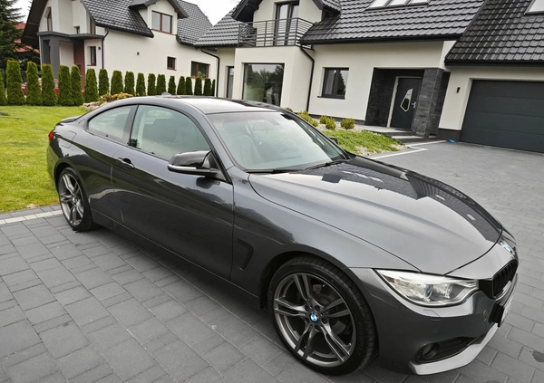 BMW Seria 4 cena 72999 przebieg: 151000, rok produkcji 2015 z Okonek małe 562